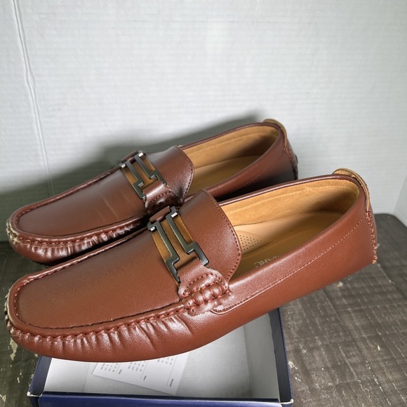 Bruno Marc‎ Hugh-01 Brown Loafers New In Box No Lid